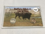 Buffalo Nickels (old and new)