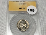 1953-S Jefferson Nickel ANACS MS-65