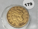 1881-S $20 Gold Double Eagle