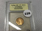 1912 $2 1/2 Gold Indian