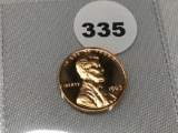 1963 Proof Lincoln Cent