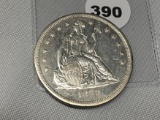 1859 Seated Liberty Dollar