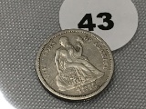 1875-S Seated Dime