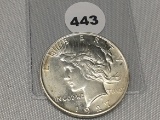 1927-D Peace Dollar