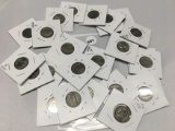 Lot of 25 Silver War Nickels