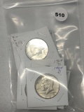 Lot of 10 1964 Kennedy Half Dollars