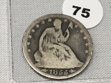 1855-O Seated Half