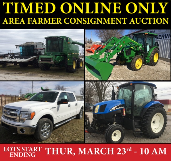 Annual Area Farmer Machinery Auction