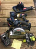 6 pc 18v Ryobi Set