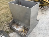 Moormans 35 in x 18 in Double Sided Stainless Steel Feeder