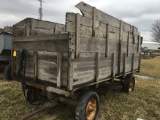 JD Barge Wagon w/ Hoist