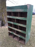 Heavy Duty Shop Built 2 Sided Parts Bin