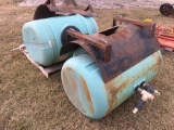 Saddle Tanks, 150 gal. each