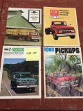 Salesman Ford, GMC, Chevrolet Pamphlets