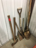 Maul, Ax, Shovels