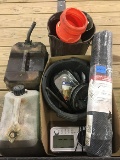 Misc. Gas Can, Funnels, Magnetic Trays, Etc