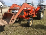 AC D15 Gas Tractor with Loader