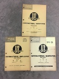 (4) International Harvester Tractor Shop Manuals