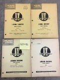 (4) John Deere (Diesel) Tractor Shop Manuals