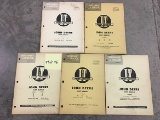 (5) John Deere Tracor Shop Manuals