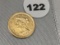 1878-S $2 1/2 Gold