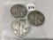 1943, 43-S, 43-D Walking Liberty Half Dollars