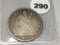 1872 Seated Half