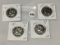 Lot of (4) Proof 1960's (Mix Date) Kennedy Half Dollars