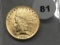 1926 $10 Indian Gold