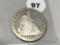 1853-0 Seated Half