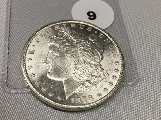1878-CC Morgan Dollar, Unc.