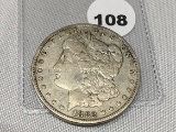 1882-CC Morgan Dollar