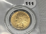 1914-D $10 Indian Gold