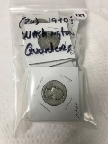 Lot of (20) 1940's Washington Quarters
