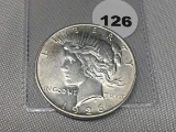 1926-D Peace Dollar