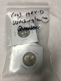 Lot of (10) 1964-D Washington Quarters