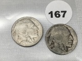 1914-D, 1914-S Buffal Nickels