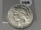 1927-S Peace Dollar