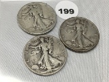 1936, 36-D, 36-S Walking Liberty Half Dollars