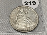 1862-S Seated Half