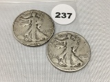 1840, 40-S Walking Liberty Half Dollars