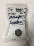Lot of (20) Silver 1950's-60's Washington Quarters