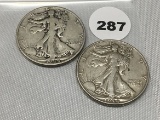 1944, 44-S Walking Liberty Half Dollar