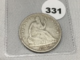1877 Seated Half