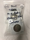 Lot of (16) Proof 1980's (Mix Date) Kennedy Half Dollars