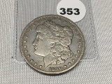 1890-CC Morgan Dollar