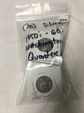 Lot of (20) Silver 1950's-60's Washington Quarters