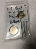 Lot of (10) Proof (Mix Date) Presidential Dollars