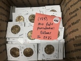 Lot of (483) (Mix Date) Presidential Dollars in 2x2's