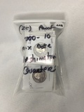 Lot of (25) Proof 2000-10 (Mix Date) Washington Quarters